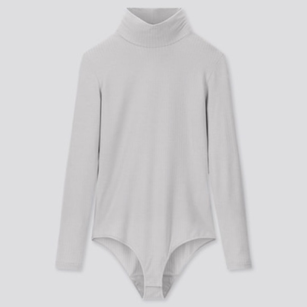 Uniqlo heat tech extra warm turtle neck bodysuit L